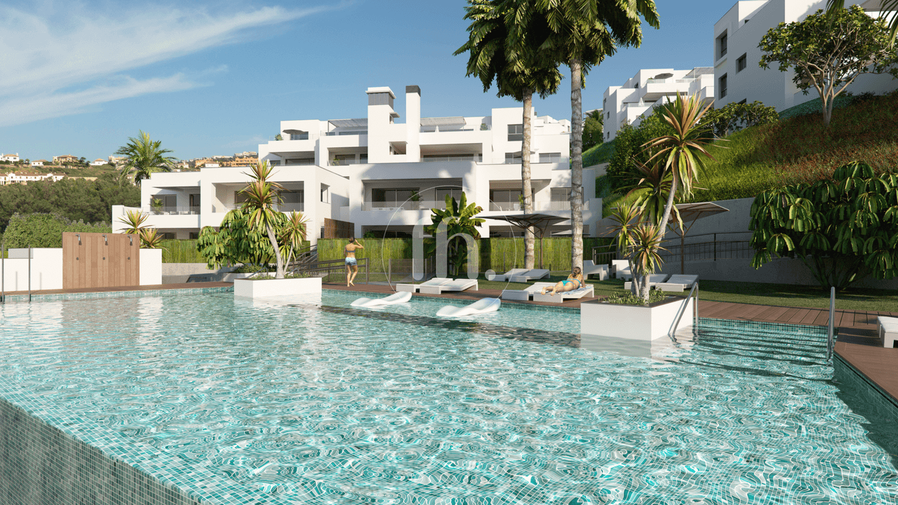 Super new development in Casares Costa across the beach!