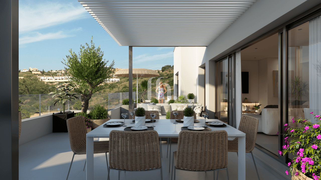 Super new development in Casares Costa across the beach! — alternate view