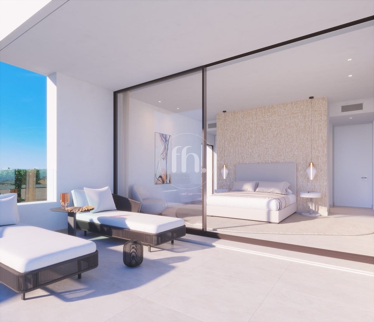 Modern villa with spectacular golf and sea views for sale in Estepona Golf! - Image 6